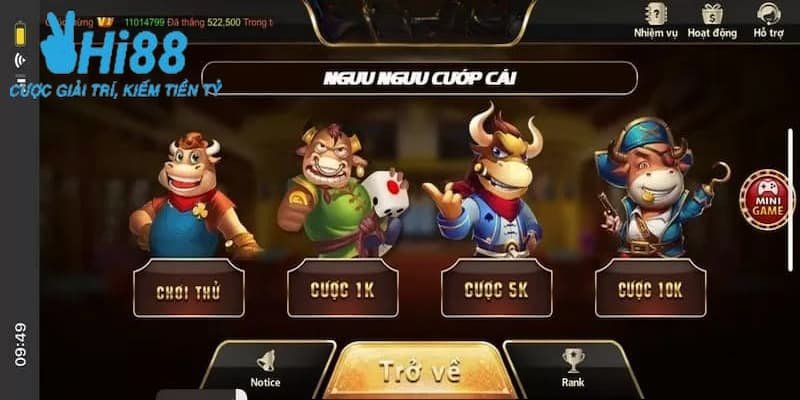 Cách chơi Ngưu Ngưu tính điểm như thế nào?