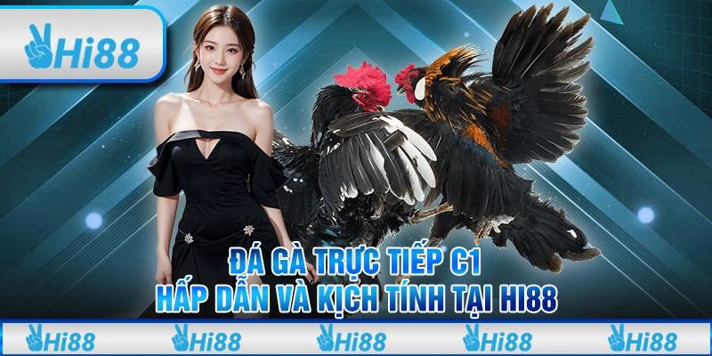 Đá Gà Trực Tiếp C1 Hấp Dẫn Và Kịch Tính Tại Hi88