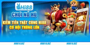 Chơi nổ hũ kiếm tiền thật cùng Hi88 – Cơ hội trúng lớn