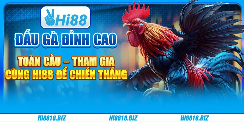 Đấu gà đỉnh cao toàn cầu – Tham gia cùng Hi88 để chiến thắng