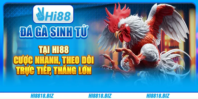 Đá Gà Sinh Tử tại Hi88 - Cược nhanh, theo dõi trực tiếp, thắng lớn