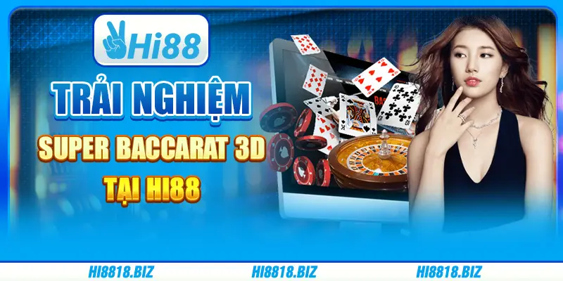 Trải Nghiệm Super Baccarat 3D Tại Hi88