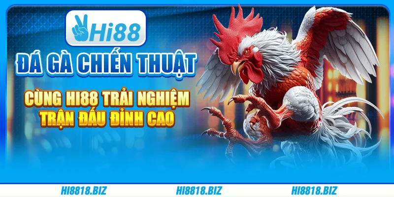 Đá Gà Chiến Thuật – Cùng Hi88 Trải Nghiệm Trận Đấu Đỉnh Cao